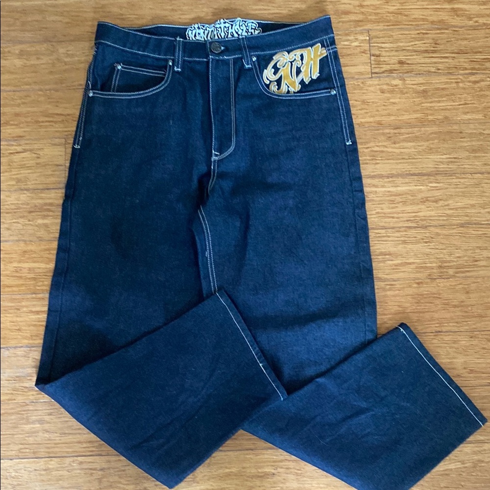 Ninth Hall Ambush Tiger Raw Indigo Loose Fit Jeans
